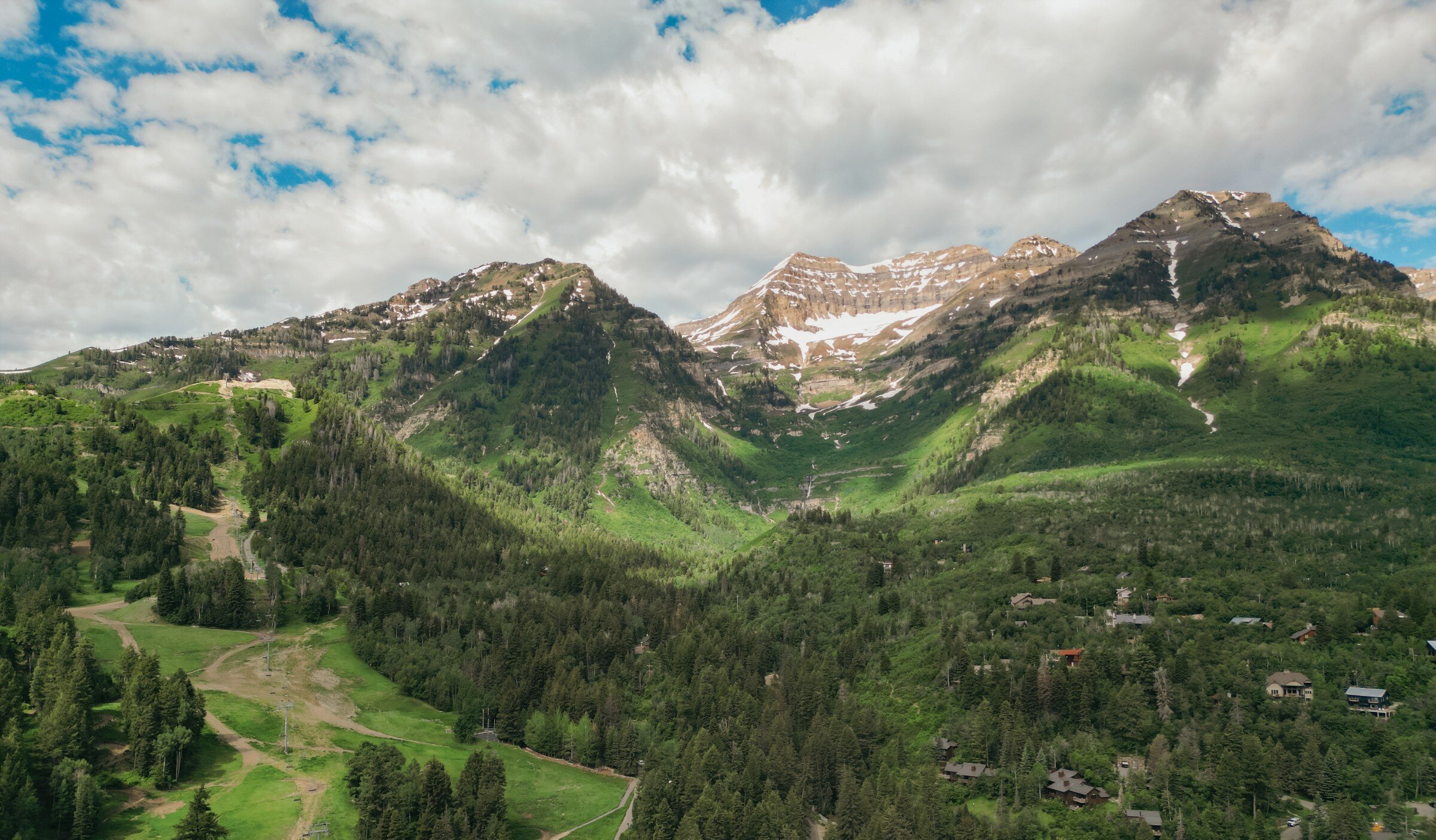 Sundance Resort by drone