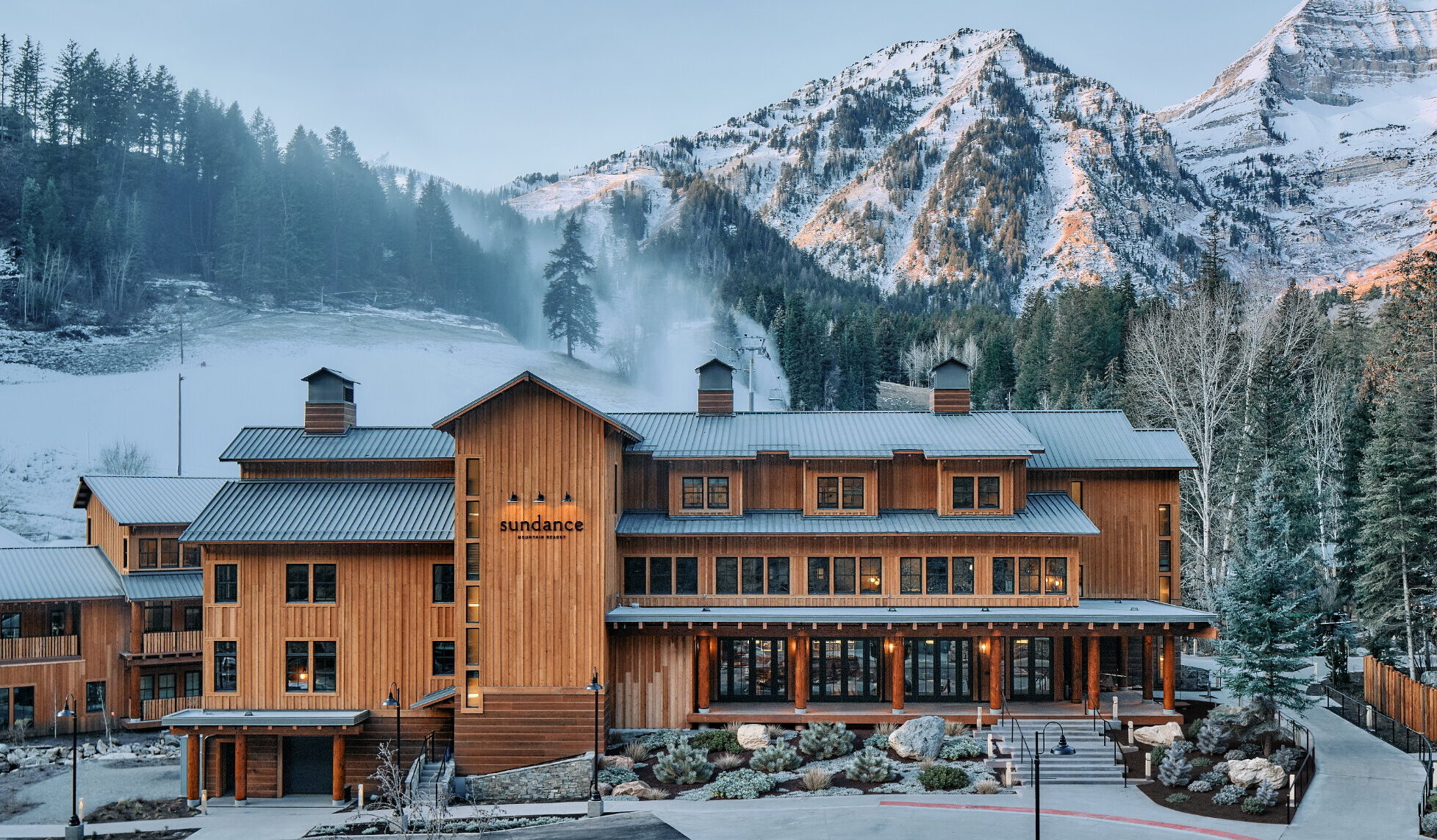 Sundance Resort by drone