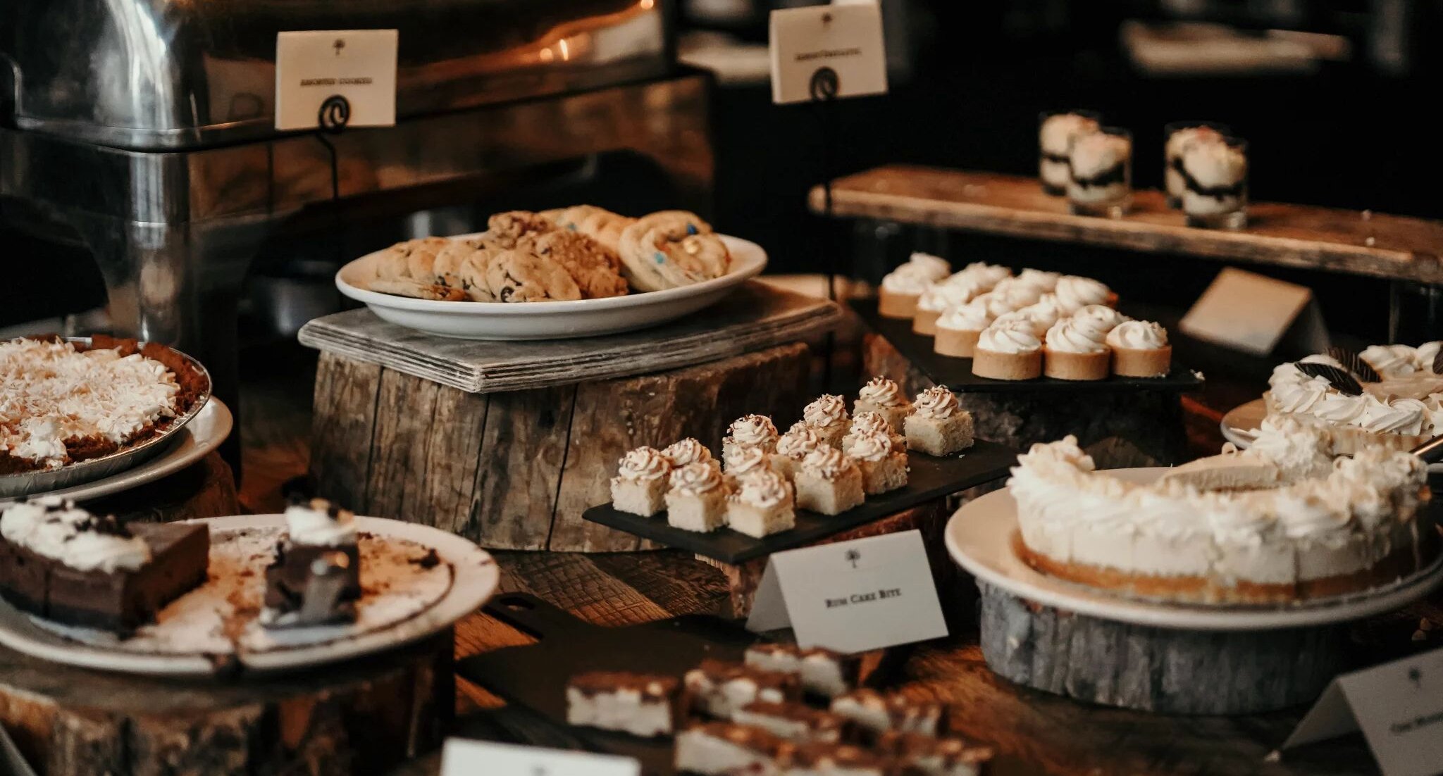 A Thanksgiving buffet