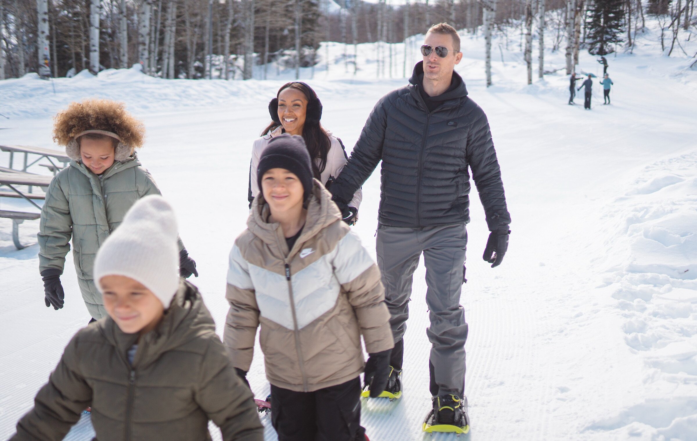 Snowshoeing at the Sundance Resort Nordic Center