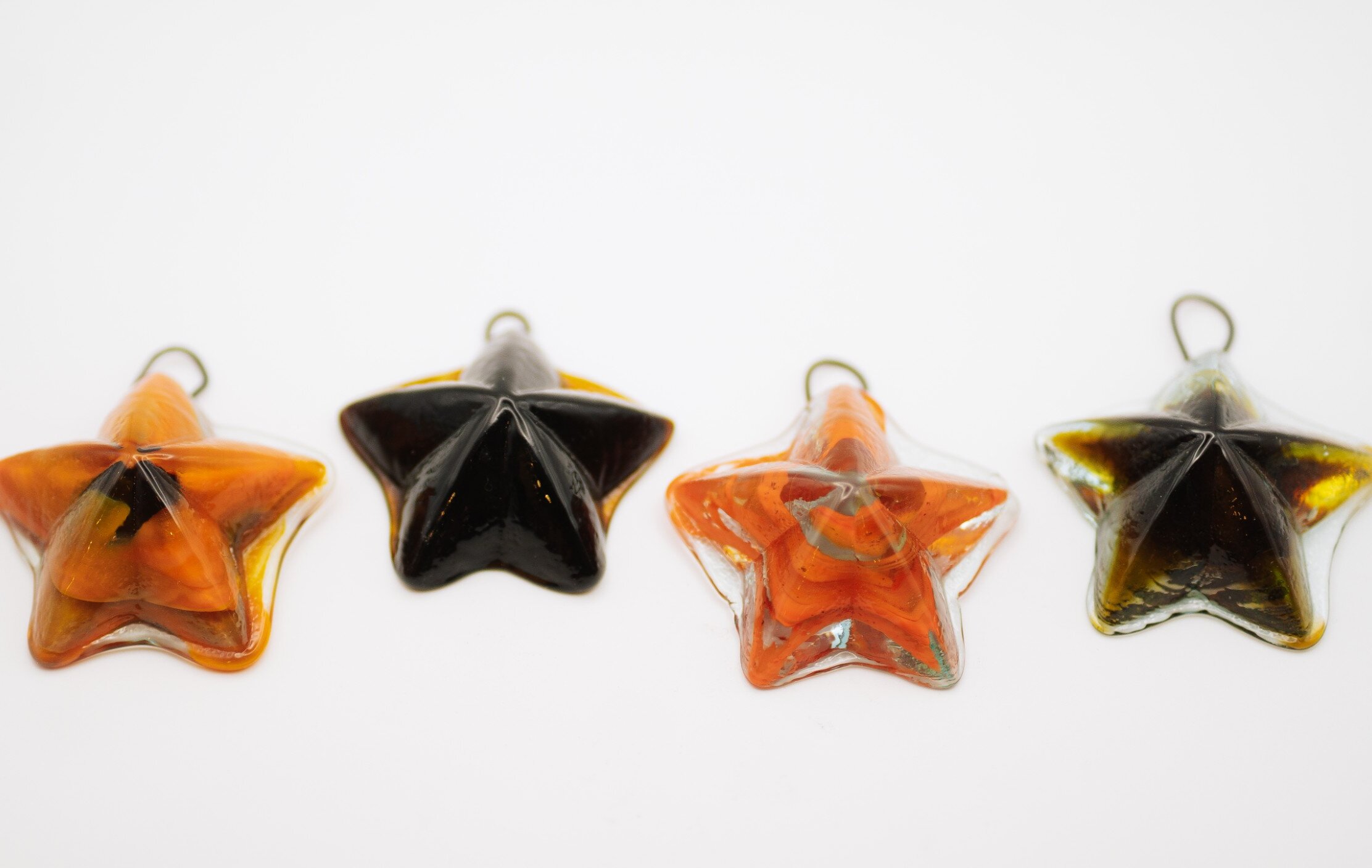 Ornaments from the Sundance Resort Glassblower Studio