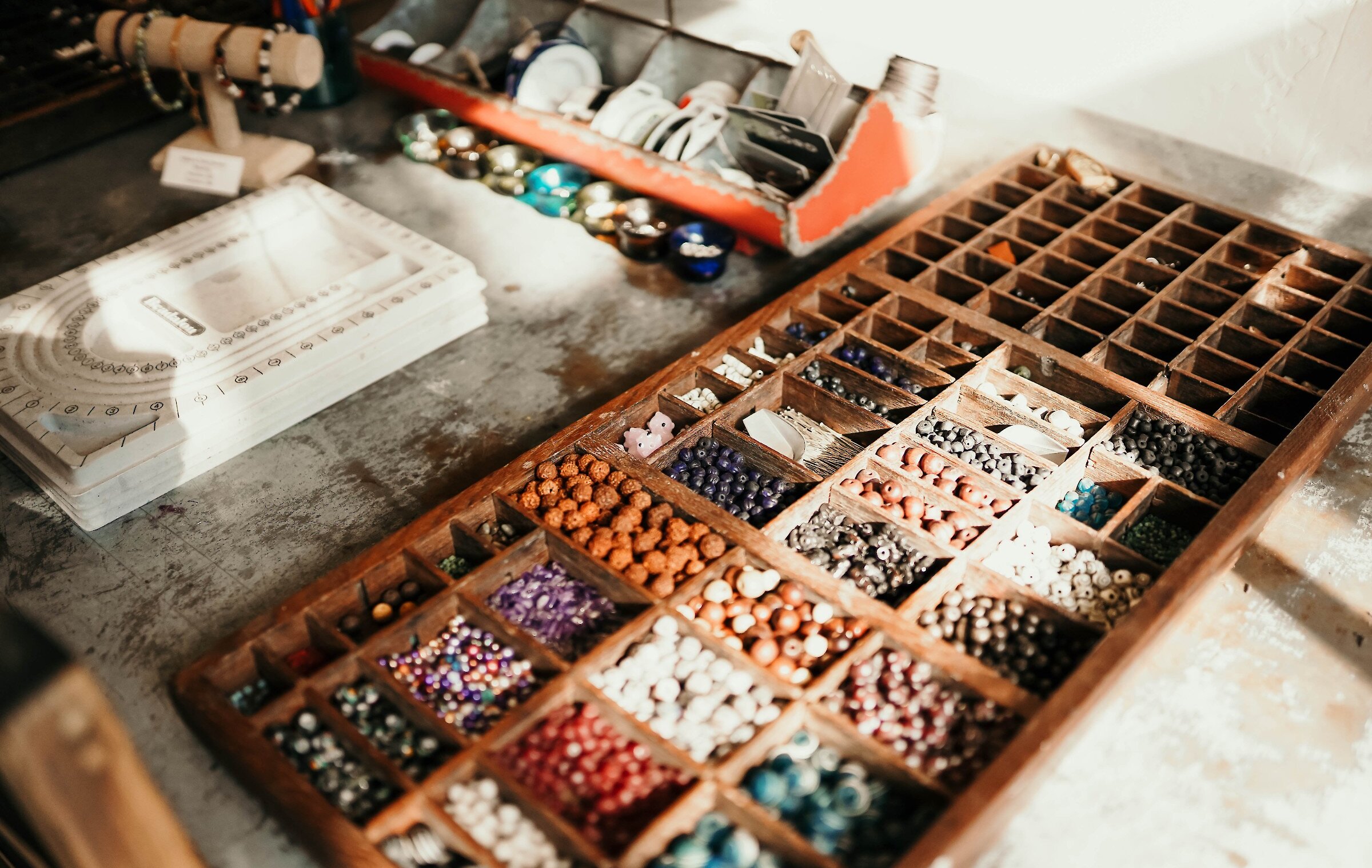 Beads for jewelry projects