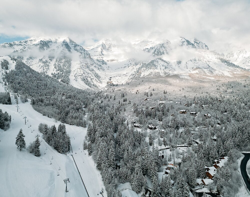 Sundance Resort aerial view