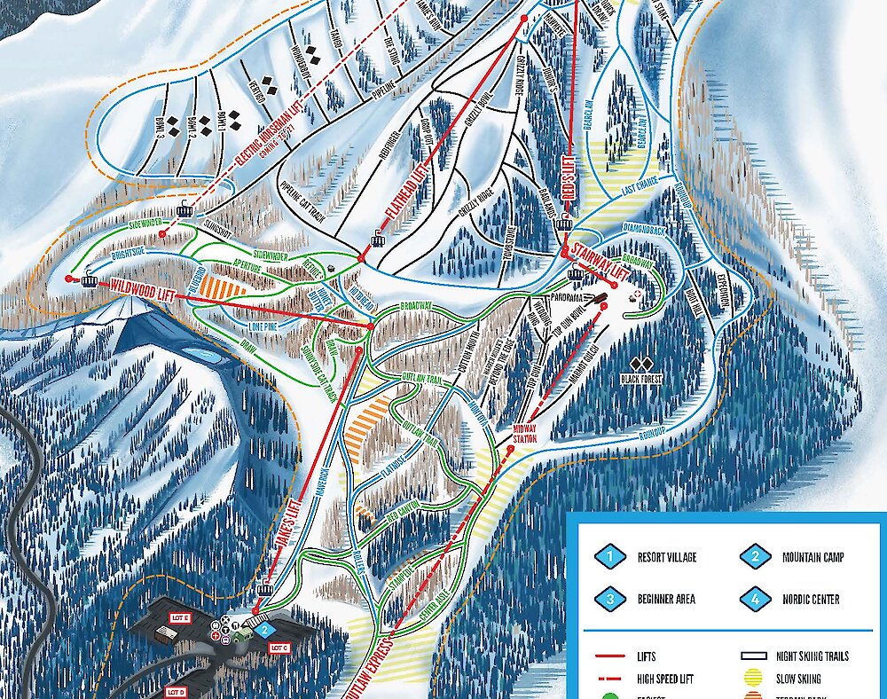 Sundance Resort Trail Map