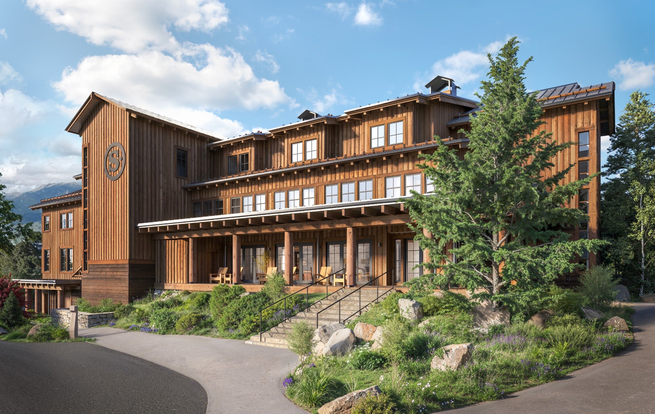 The Inn Front Entrance