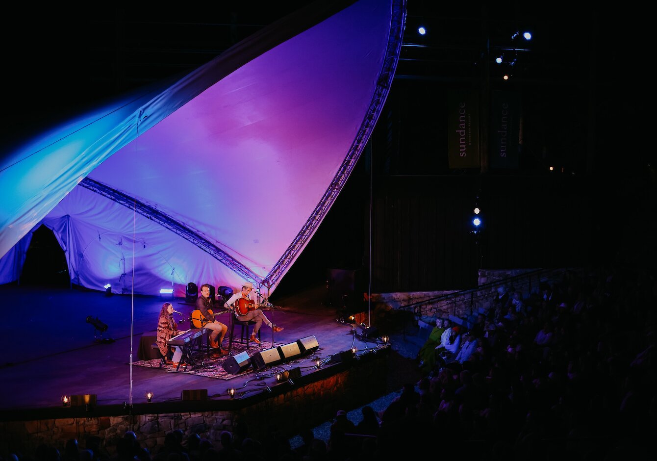 Bluebird concert at Sundance Resort.