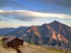 Breathtaking panoramic view of Bearclaw event space in the summer.