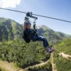 Sundance ZipTour through a portion of the Rocky Mountains.