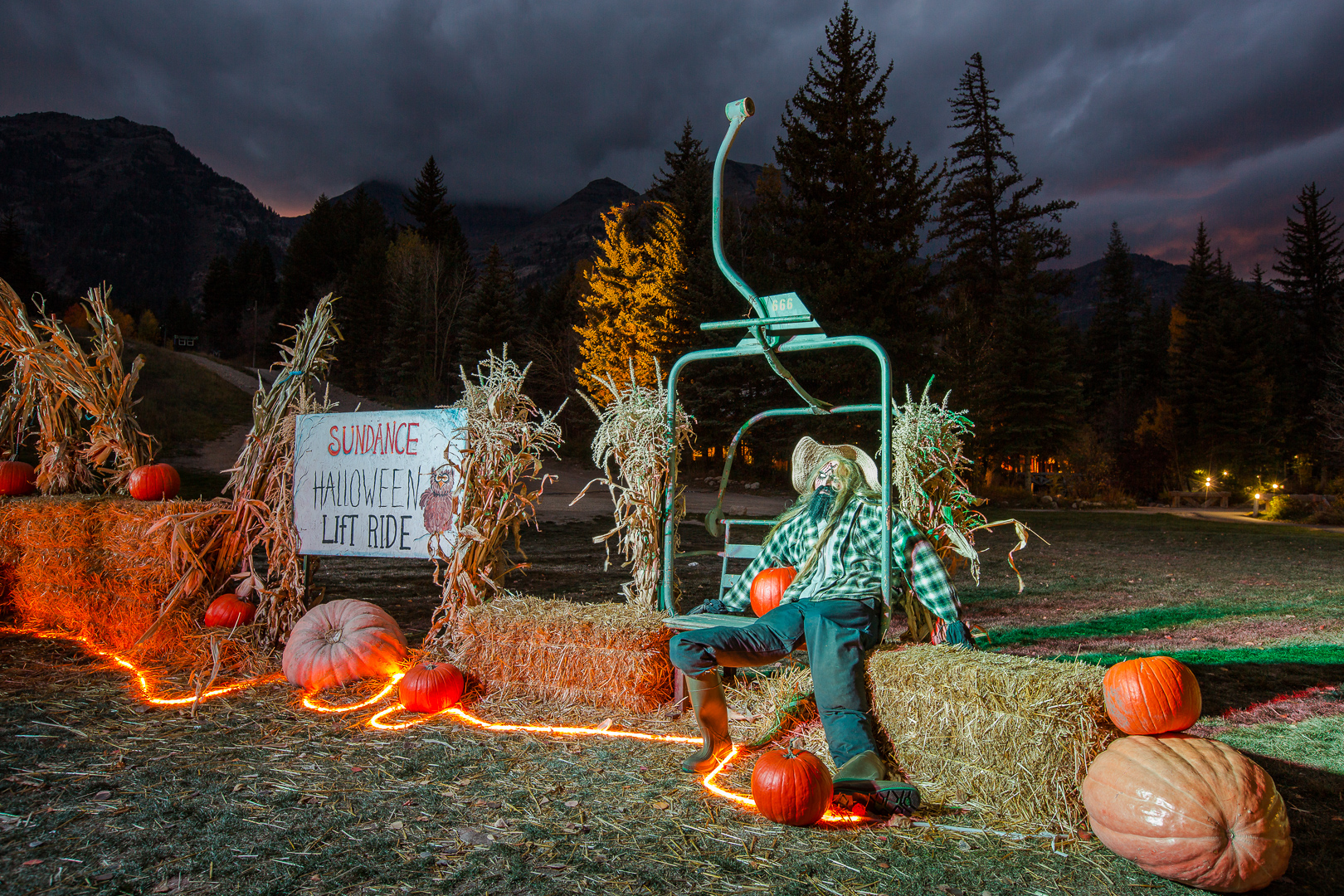Halloween ZipTour Sundance Mountain Resort