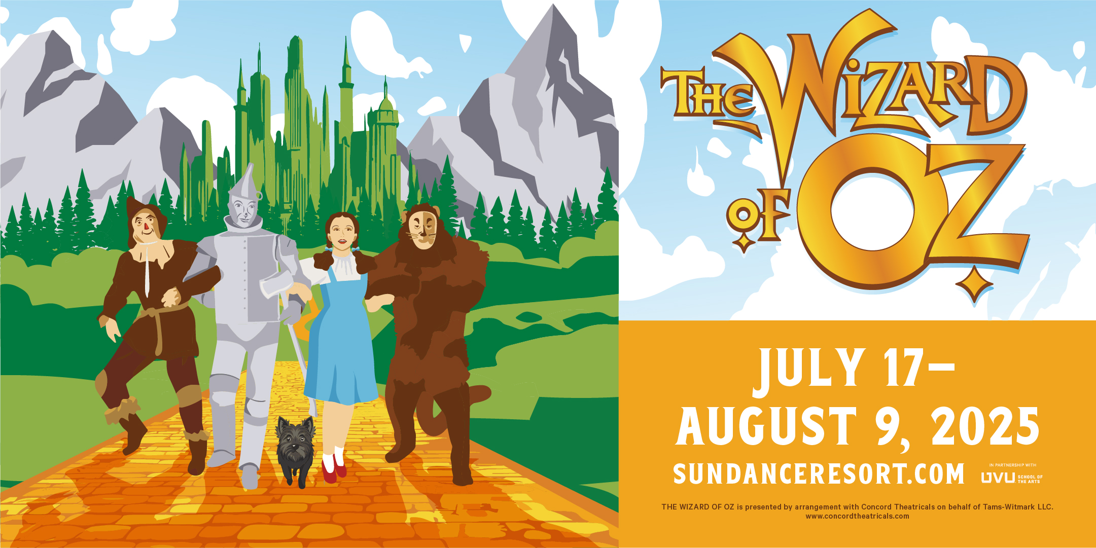 Sundance Summer Theatre presents The Wizard of Oz